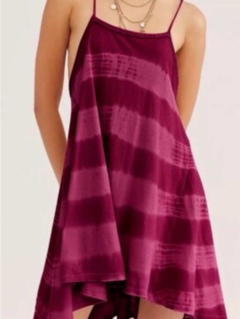 We The Free by Free People Seashell Tie-Dye Trapeze Dress/Tunic